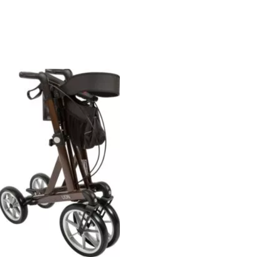Mobilex Lion Outdoor-Rollator in versch. Farben und Sitzhöhen mit Feststellbremsen u. faltbar