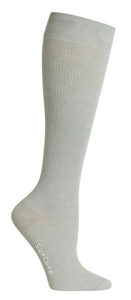 SupCare Bambus-Stützstrumpf Kniestrümpfe "Modern-Compress" KKL 1, in grau oder blau