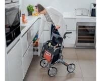 Vorschau: Russka Einkaufs-Rollator Let’s Shop in grau, Volumen: 25 Liter