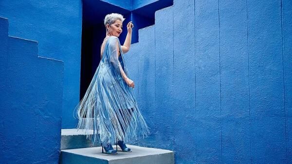 medi mediven Comfort Trendfarben 2024 atmungsaktive Kompressionsstrümpfe lichtblau o. rostrot