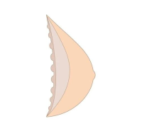 Vorschau: amoena Energy Light 2S Brustprothese tawny, Leichtprothese, mittlere Brustform, symmetrisch