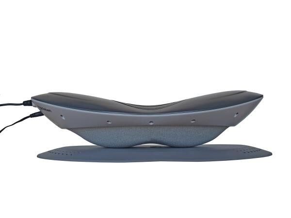 ergoleben Massagegerät für Hüfte und Lendenwirbelsäule mit Heizfunktion, Lichttherapie und Vibration