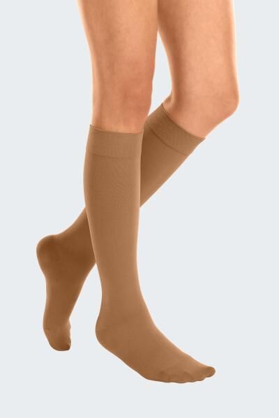 medi mediven Cotton medizinische Kompressionsstrumpf mit Bio-Baumwolle, hoher Tragekomfort