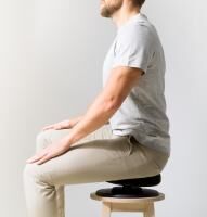 Vorschau: Swedish Posture Balance ergonomische Sitzauflage zur Aktivierung der Haltungsmuskulatur