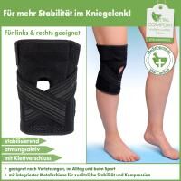 Vital Comfort Flexitek Aktiv Kniebandage stabilisiert das Knie mit Klettverschluss Universalgröße