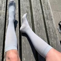 Vorschau: SupCare Bambus-Stützstrumpf Kniestrümpfe "Modern-Compress" KKL 1, in grau oder blau