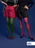 Vorschau: ofa Memory zarte u. transparente Kompressionsstrümpfe in den Modefarben 2026