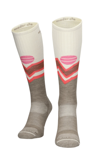 SockWell MOUNTAIN BEAT Damen hohe Wandersocken leichte Kompression 15-20 mmHg, versch. Farben
