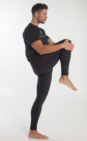 Nanobionic® Iconic Shirt mit Infrarot-Technologie für Herren in schwarz/silber