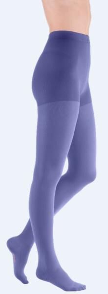 medi mediven comfort Trendfarben 2023 atmungsaktive Kompressionsstrümpfe in Salbeigrün o. Flieder