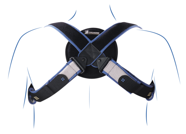 THUASNE Ligaflex Clavicula Schlüsselbeinbandage Universalgröße zur Ruhigstellung des Schlüsselbeins