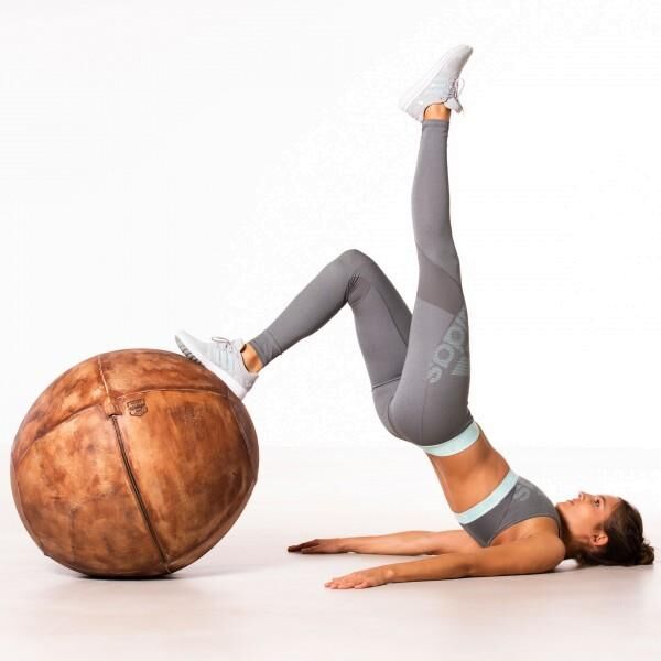 ARTZT Vintage Series Hülle für Sitzbälle aus echtem Rindsleder hergestellt in Deutschland