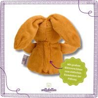Vorschau: welliebellies® "Hase midi" Wärmekuscheltier mit Bio-Hirse-Füllung, spendet bis zu 90 min Wärme