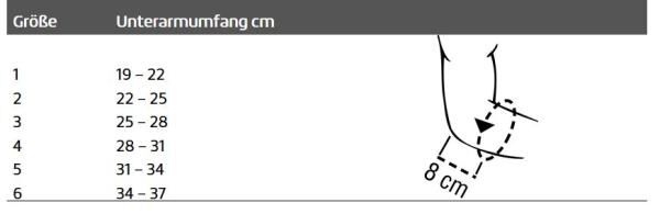 THUASNE Silistab Epi Ellenbogenbandage entlastet die Sehnenansätze mit Silikonpelotten
