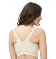 Vorschau: TRICONmed ISAVELA postoperativer bügelloser Kompressions-BH, beige, 100% latexfrei