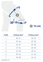 Vorschau: BAUERFEIND GenuTrain A3 Kniebandage zur Entlastung und Stabilisierung bei Kniearthrose