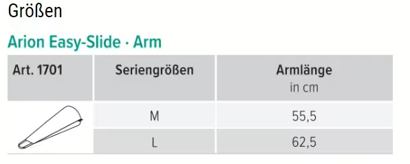 Arion Easy-Slide® Arm Anziehhilfe für Kompressionsärmel