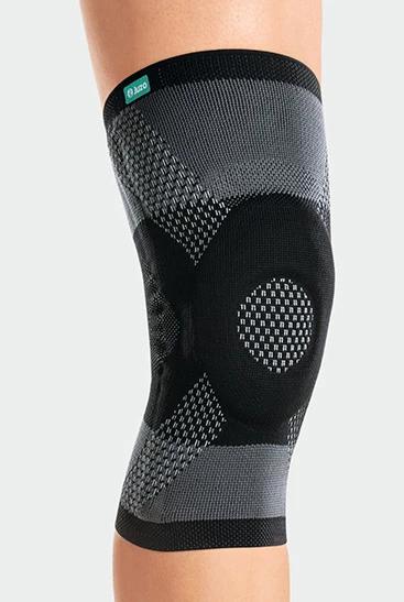 JuzoFlex Genu Xtra Wide Kniebandage stabilisiert u. entlastet das Kniegelenk mit Komfortzone