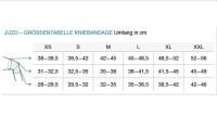 Vorschau: JuzoFlex Genu 320 nahtlose Kniebandage mit seitlichen Doppelspiralen, offene o. geschlossene Patella